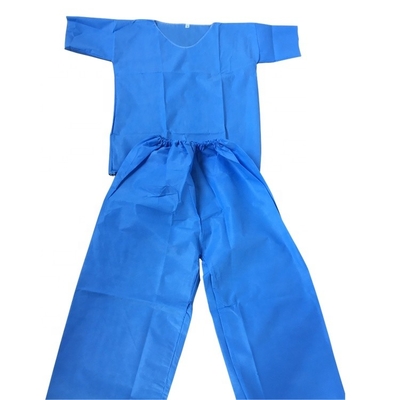 Vestidos médicos protetores descartáveis cirúrgicos de SMS Smms 3xl 4xl 5xl do vestido da luva curto do hospital