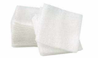 as almofadas de 4x4 3x3 Gauze Swab Sponge Hospital Gauze comprimem o algodão 100%
