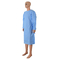 Os vestidos cirúrgicos descartáveis estéreis drapejam a roupa um Iso do PPE da tela do hospital da parte