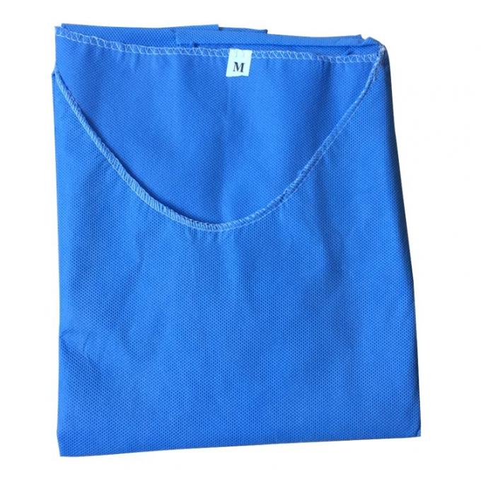 Vestidos médicos protetores descartáveis cirúrgicos de SMS Smms 3xl 4xl 5xl do vestido da luva curto do hospital 3