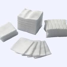 Gauze Pads estéril não tecido não estéril 4x4 12 dobras médicas